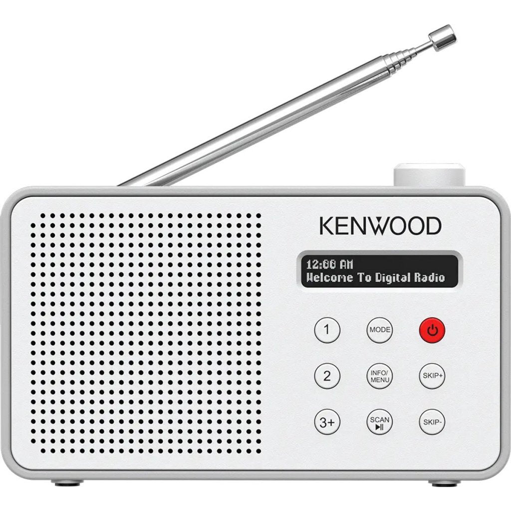 Kenwood Cr-M25Dab-W Draagbare Dab+ Radio Wit