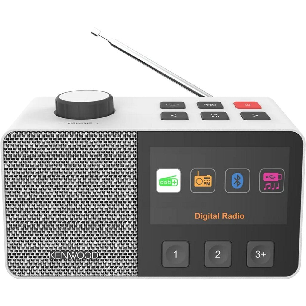 Kenwood Cr-M70Dab-W Seniorenradio Wit