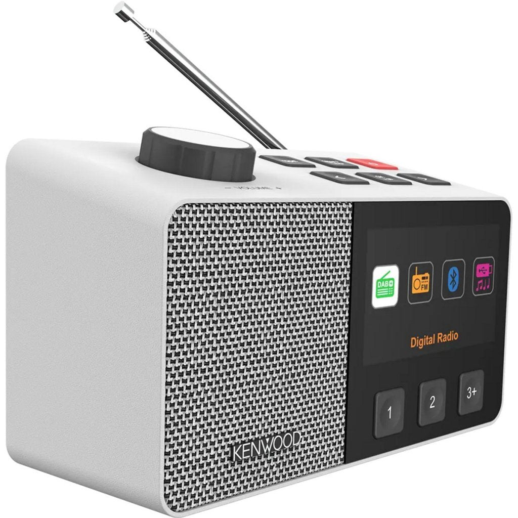 Kenwood Cr-M70Dab-W Seniorenradio Wit