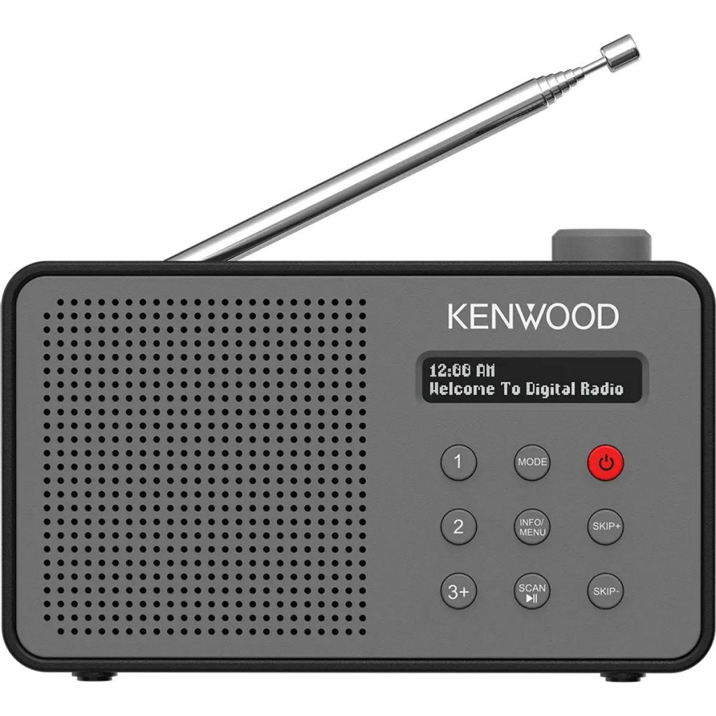 Kenwood Cr-M25Dab-H Draagbare Dab+ Radio Zwart/Grijs
