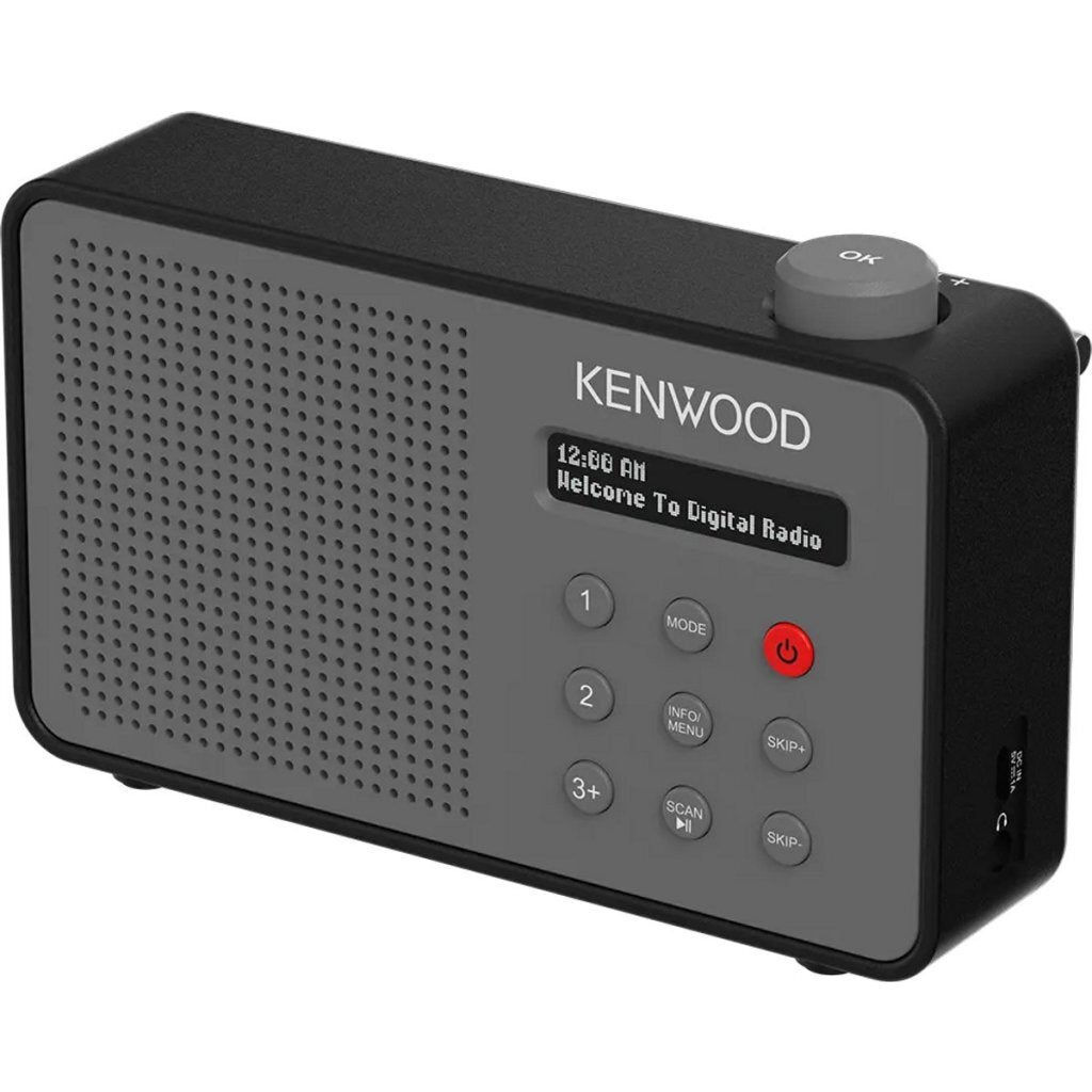 Kenwood Cr-M25Dab-H Draagbare Dab+ Radio Zwart/Grijs