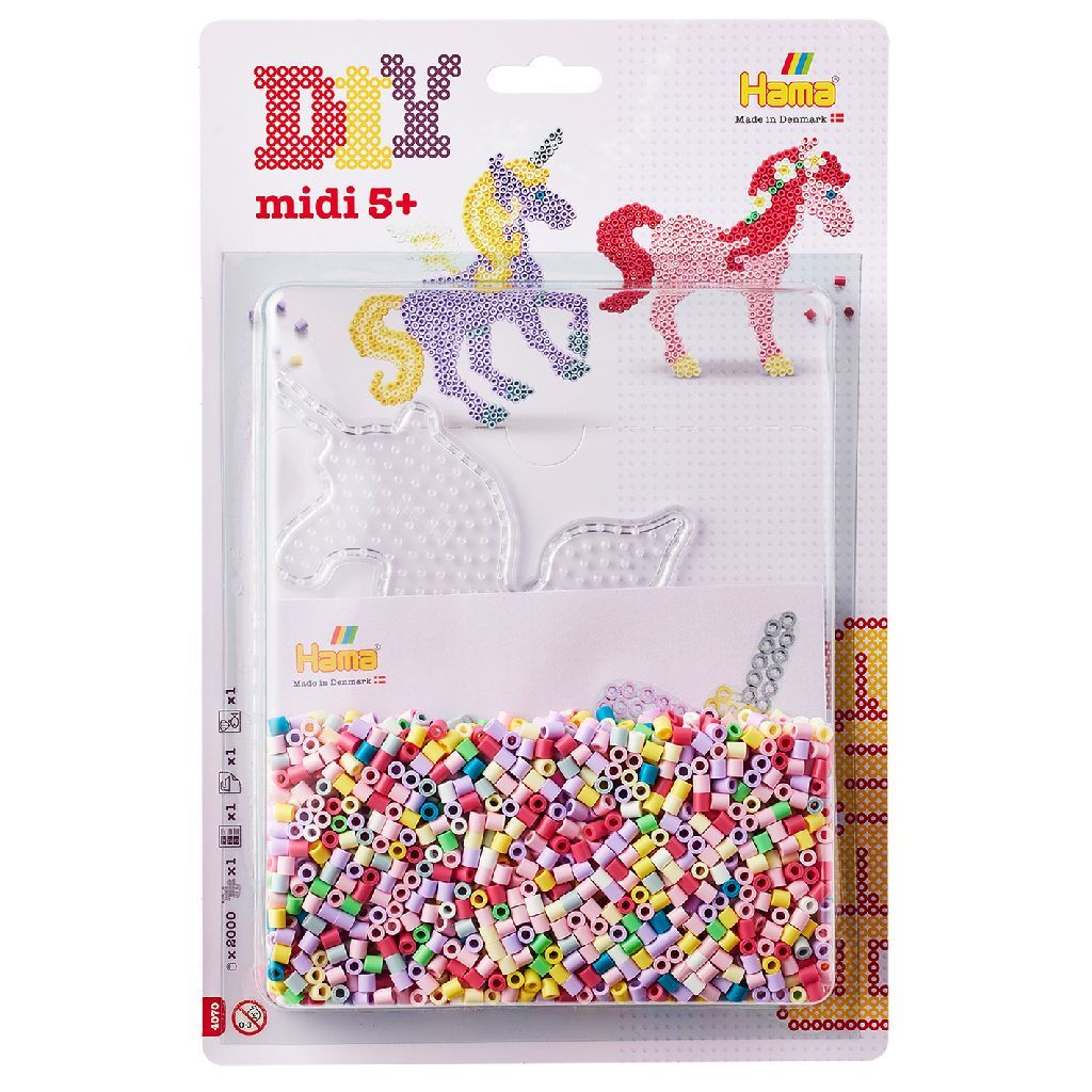 Hama Strijkkralen Midi Paarden 2000 Stuks
