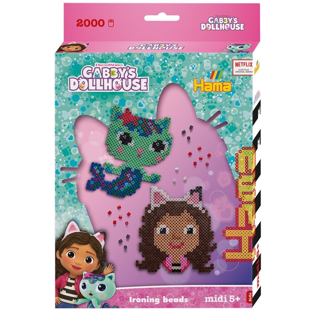 Hama Strijkkralen Gabby'S Dollhouse 2000 Stuks