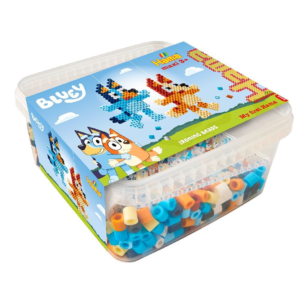Hama Strijkkralen Maxi Bluey 900 Stuks