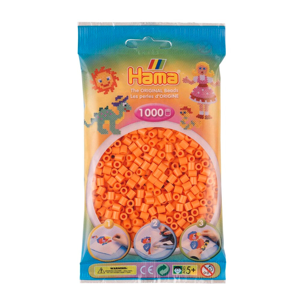 Hama Strijkkralen 1000 Stuks Abrikoos
