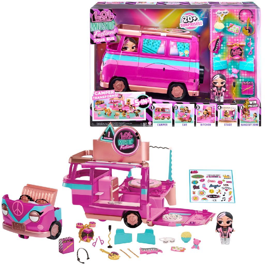 L.o.l. Surprise Music Festival Tourbus