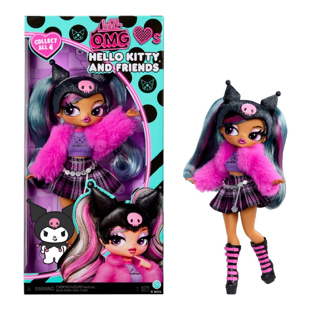 L.o.l. Surprise O.m.g. Loves Hello Kitty Kuromi
