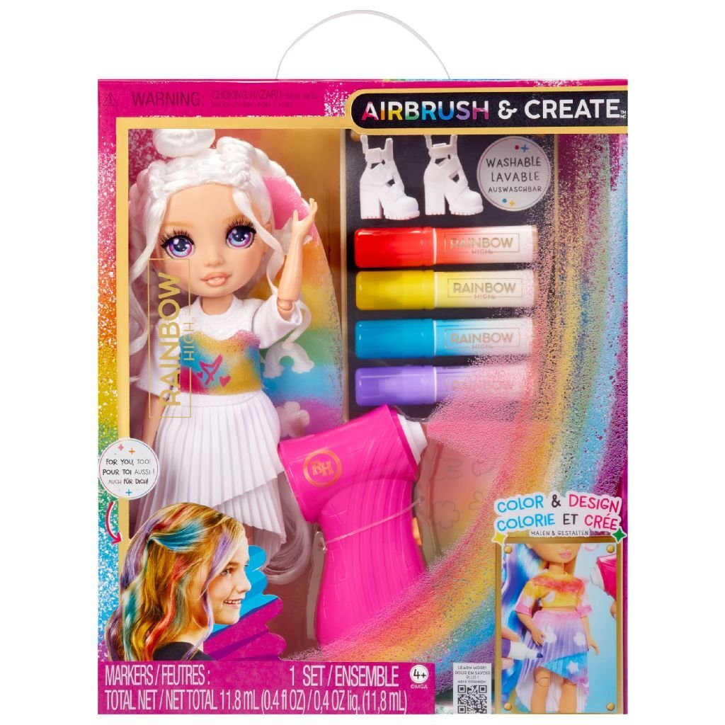 Rainbow High Air Brush &Amp; Create Fashion Pop