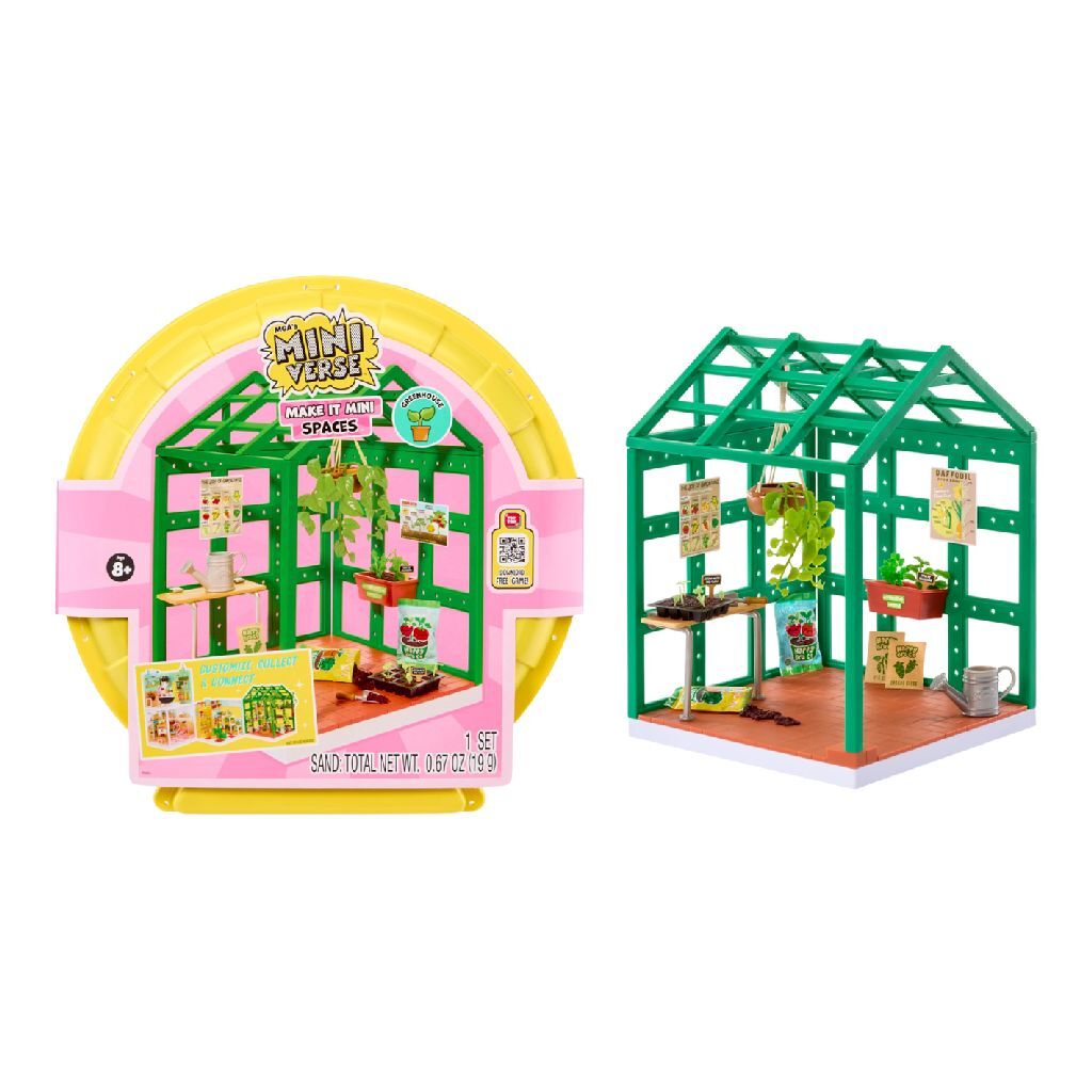 Mga Miniverse Spaces Starter Pack Greenhouse