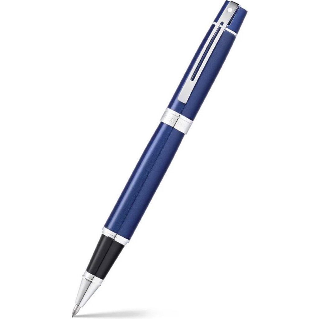 Sheaffer Sf-E1934151 Rollerball 300 M Glossy Blue Chrome Plated
