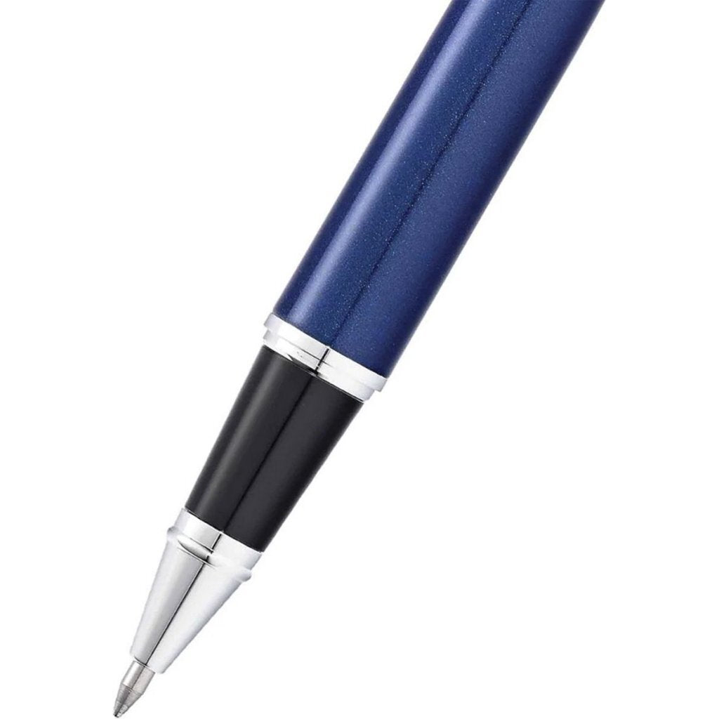 Sheaffer Sf-E1934151 Rollerball 300 M Glossy Blue Chrome Plated