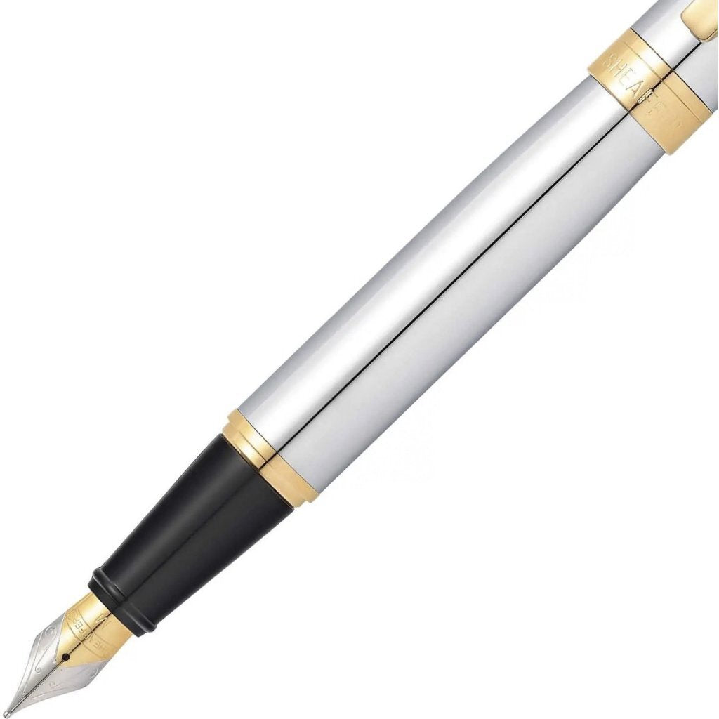 Sheaffer Sf-E0934253 Vulpen 300 M Bright Chrome Gold Tone