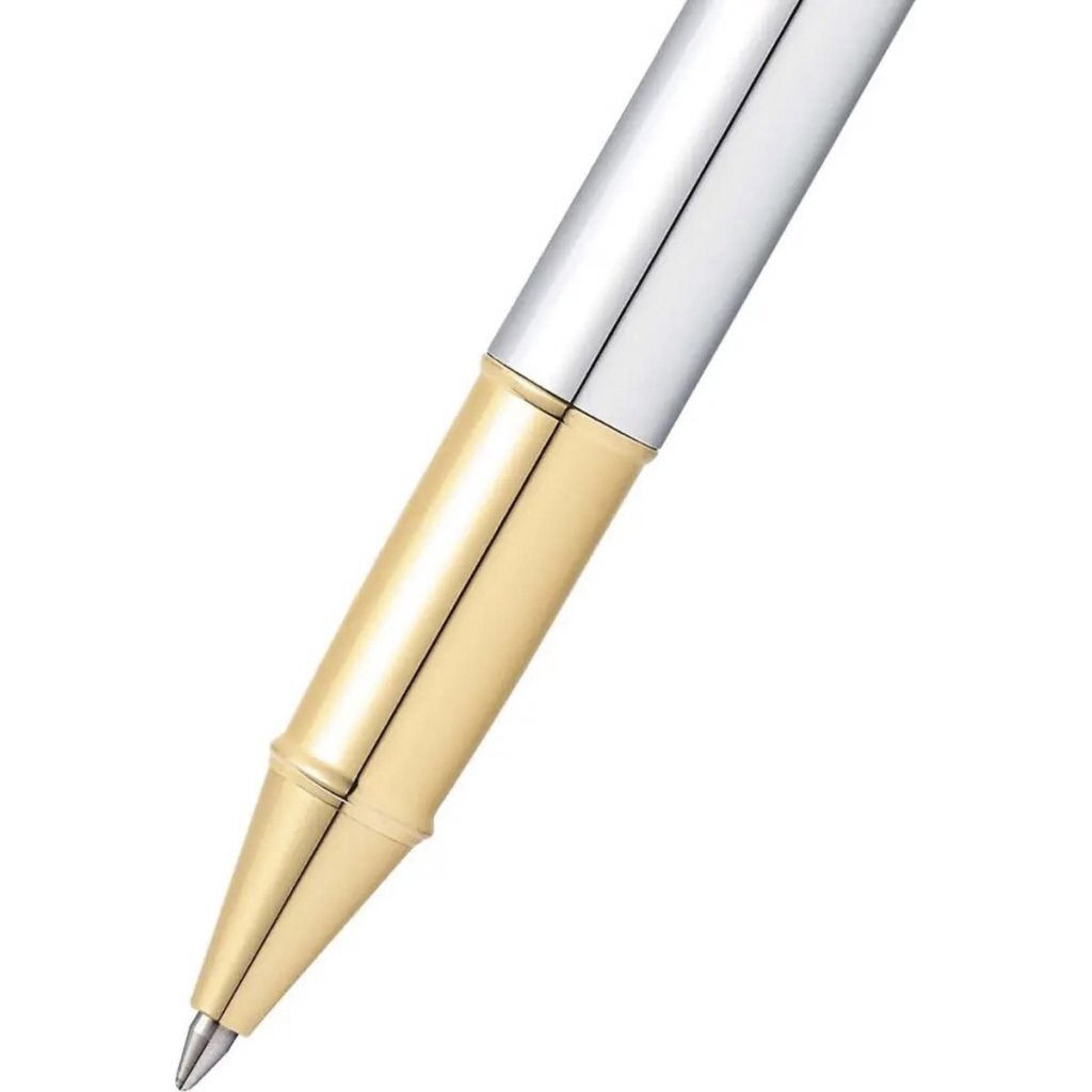 Sheaffer Sf-E1934051 Rollerball 100 M Bright Chrome Gold Tone