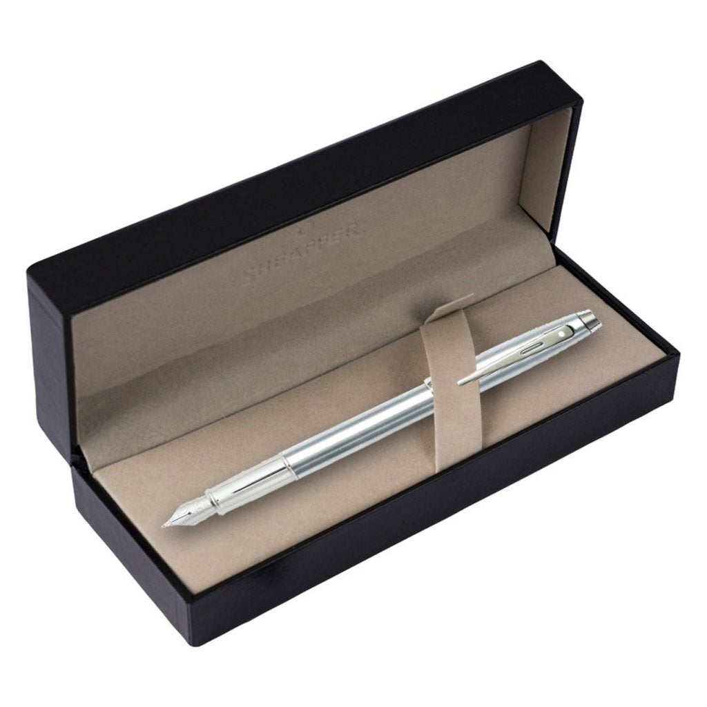 Sheaffer Sf-E0930653 Vulpen 100 M Brushed Chrome Nickel Plated