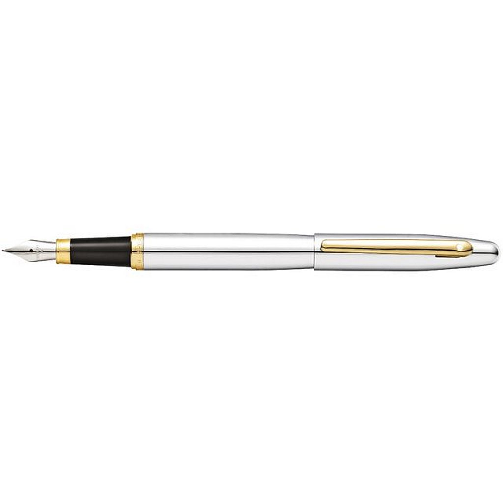 Sheaffer Sf-E0942253 Vulpen Vfm M Polished Chrome Gold Plated