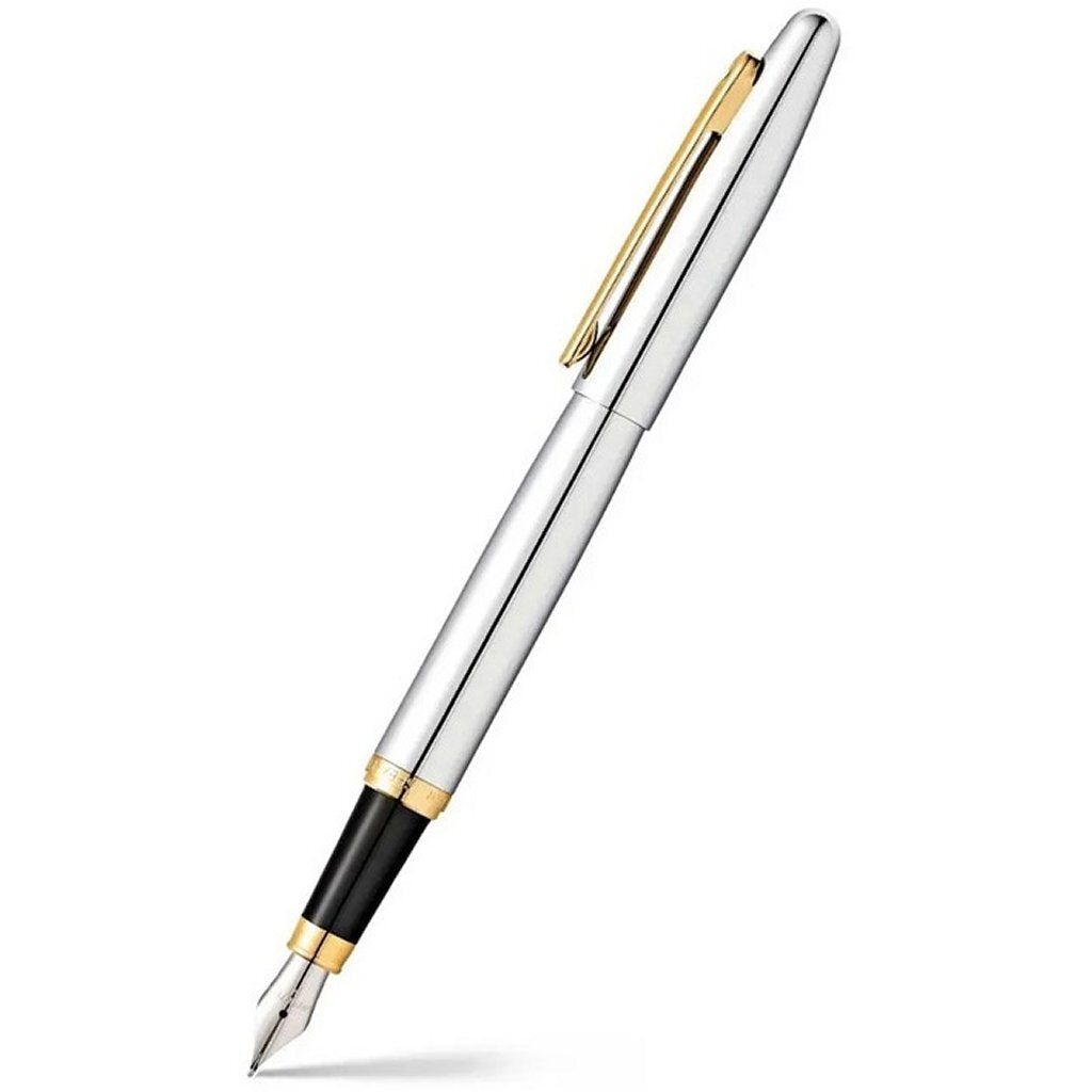 Sheaffer Sf-E0942253 Vulpen Vfm M Polished Chrome Gold Plated