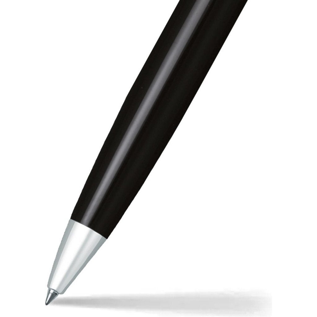 Sheaffer Sf-E2931451 Balpen 300 Black Barrel Chrome Cap Chrome Plated