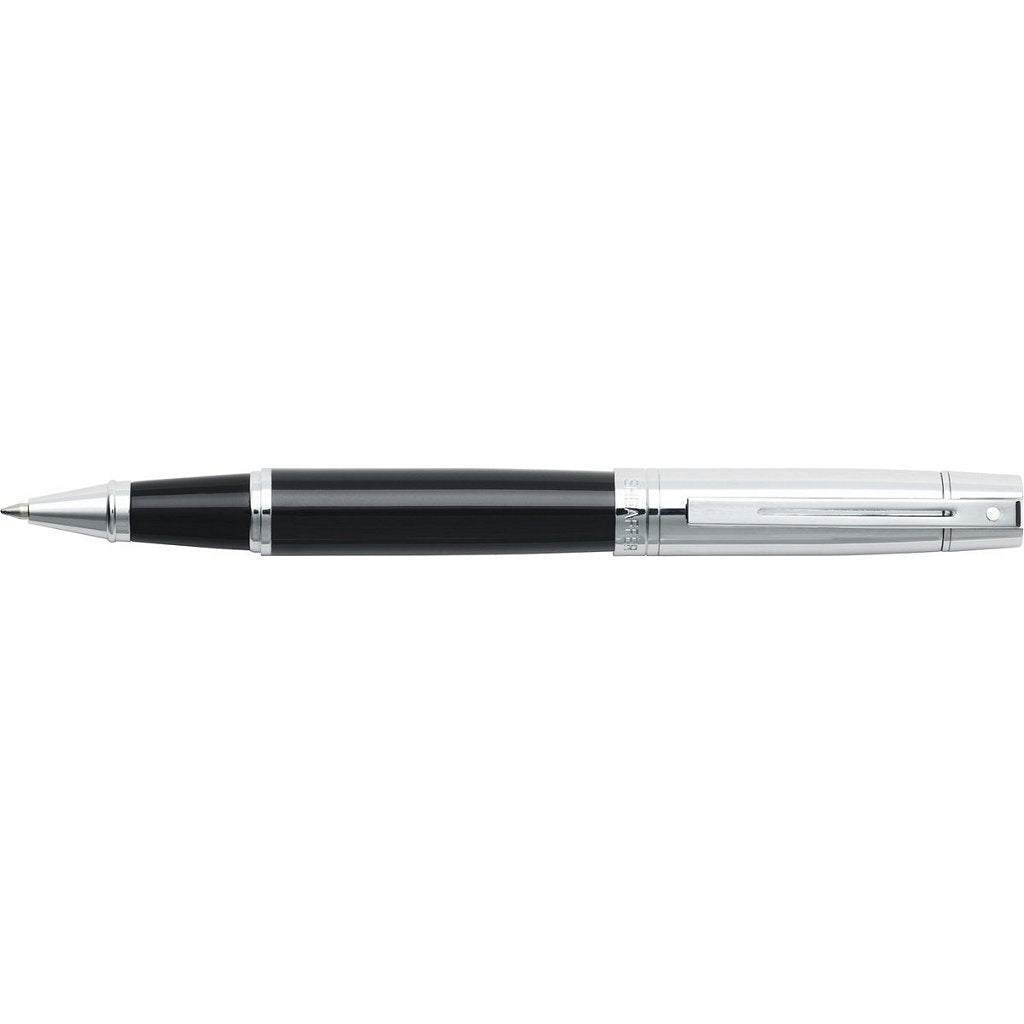 Sheaffer Sf-E1931451 Rollerball 300 M Black Barrel Chrome Cap Chrome Plated
