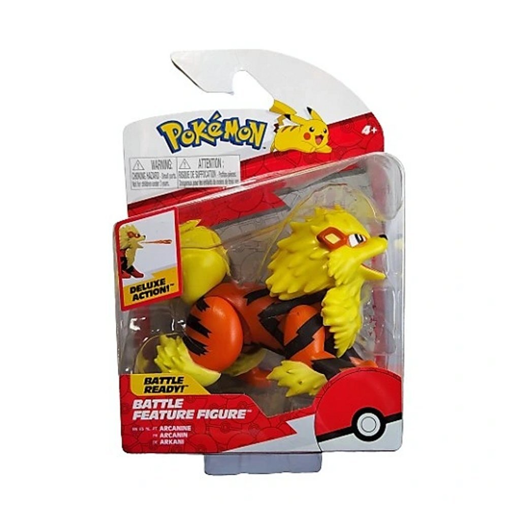 Pokemon Pok&Eacute;Mon Battle Feature Figuur Arcanine