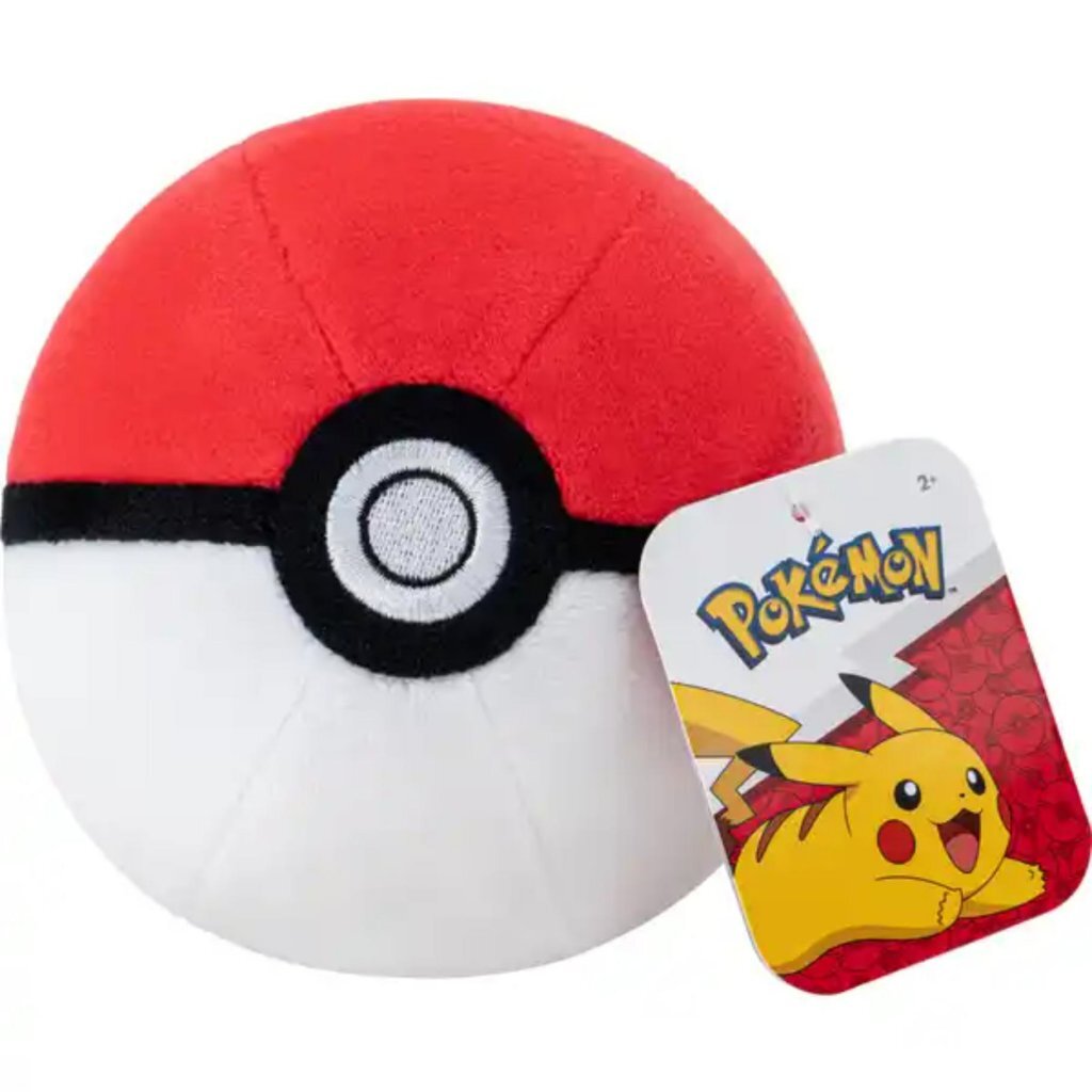 Pokemon Pok&Eacute;Mon Pluche Pokeball Assorti