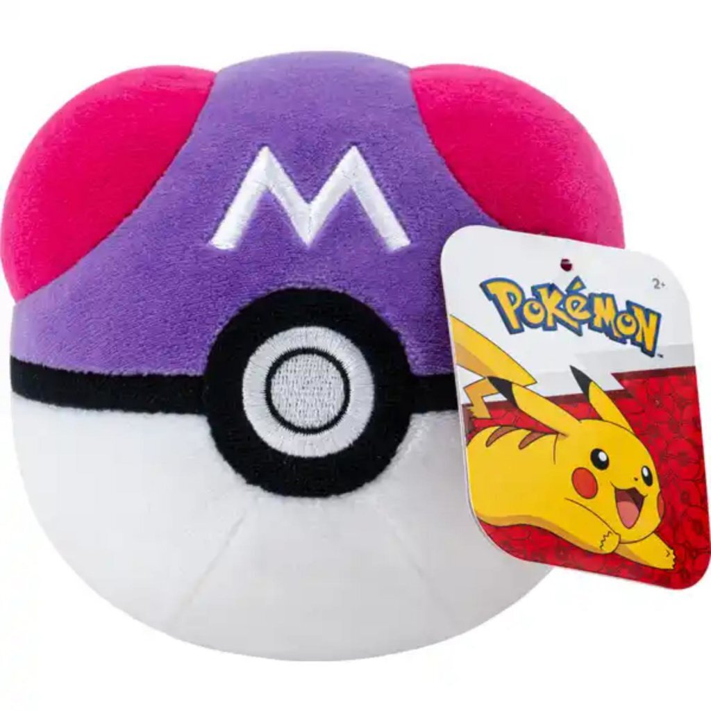 Pokemon Pok&Eacute;Mon Pluche Pokeball Assorti
