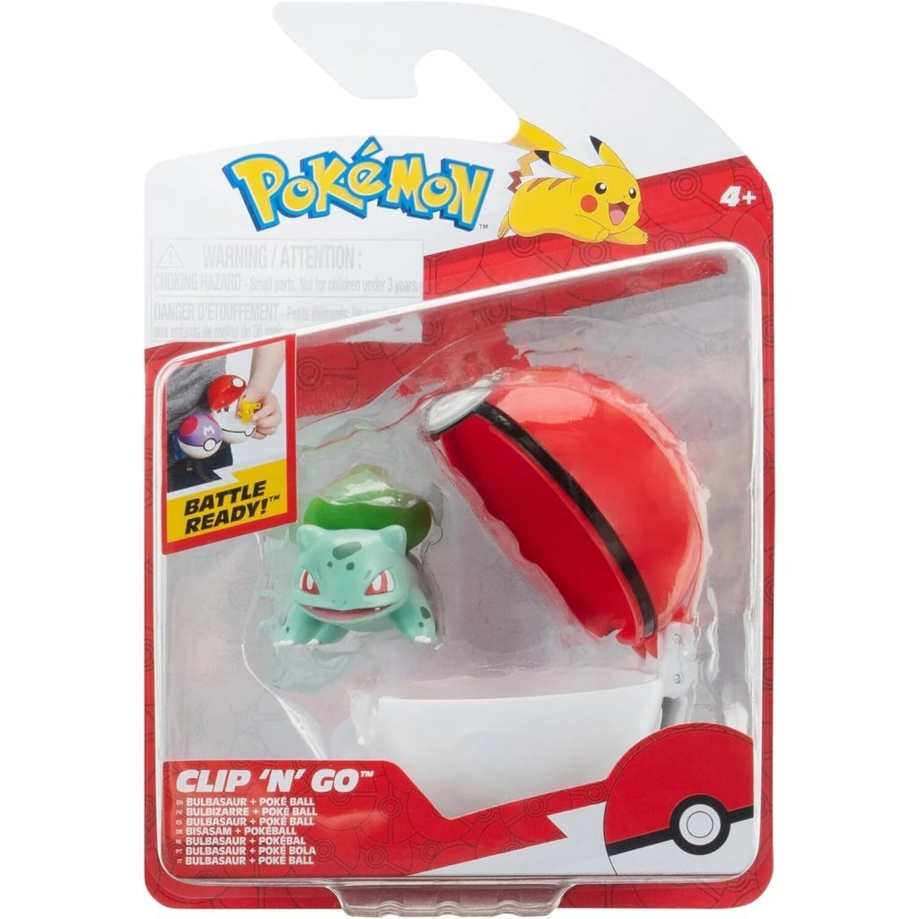 Pokemon Pok&Eacute;Mon Clip And Go Bulbasar