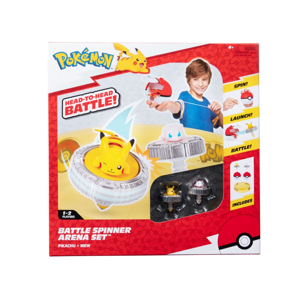 Pokemon Pok&Eacute;Mon Battle Spinners + Arena