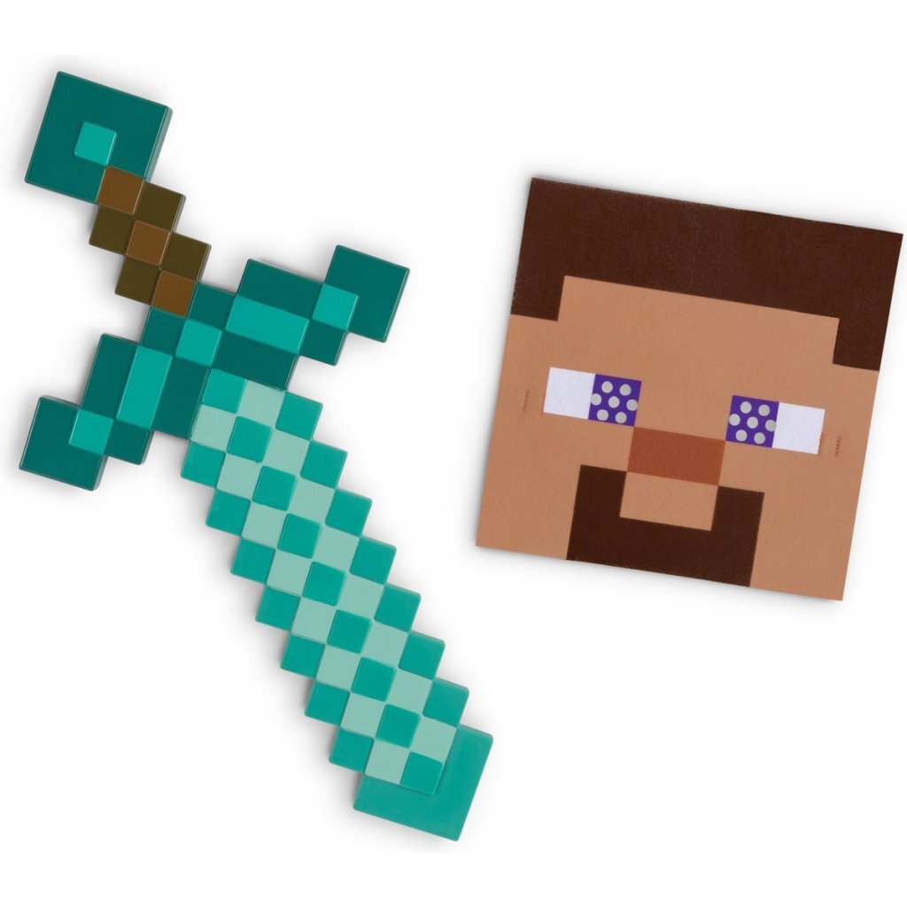 Minecraft Zwaard En Steve Masker