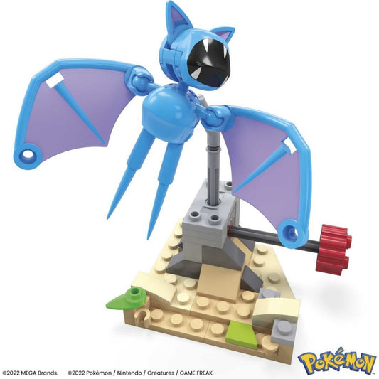 Pokemon Pok&Eacute;Mon Mega Bloks Zubats Midnight Flight 61-Delig