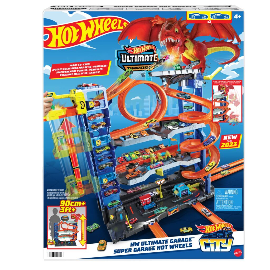 Mattel Hot Wheels City Ultieme Garage Speelset + 2 Auto'S