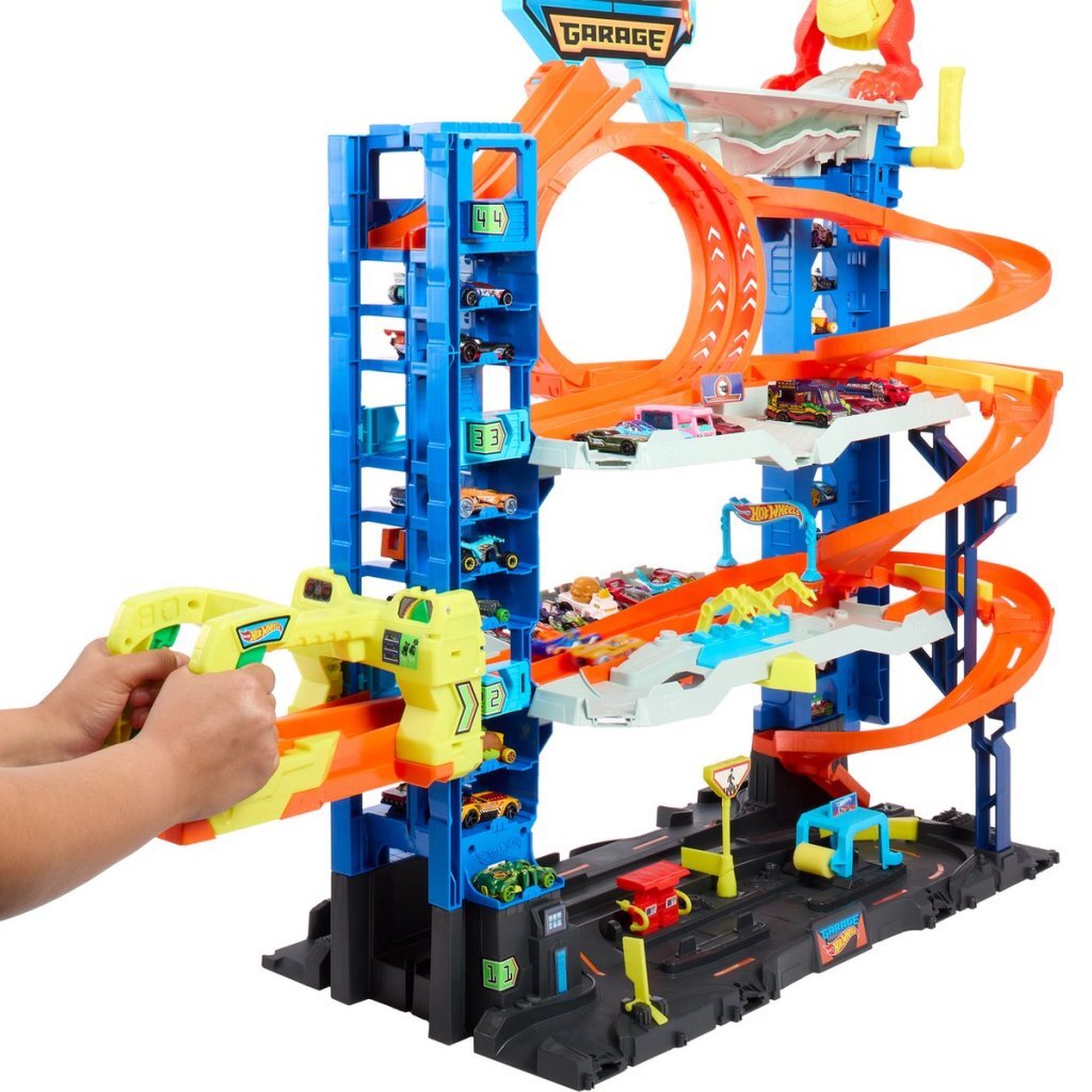 Mattel Hot Wheels City Ultieme Garage Speelset + 2 Auto'S