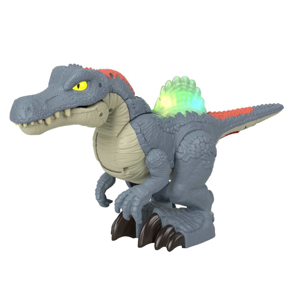 Fisher Price Imaginext Jurassic World Ultra Snap Spinosaurus + Licht En Geluid