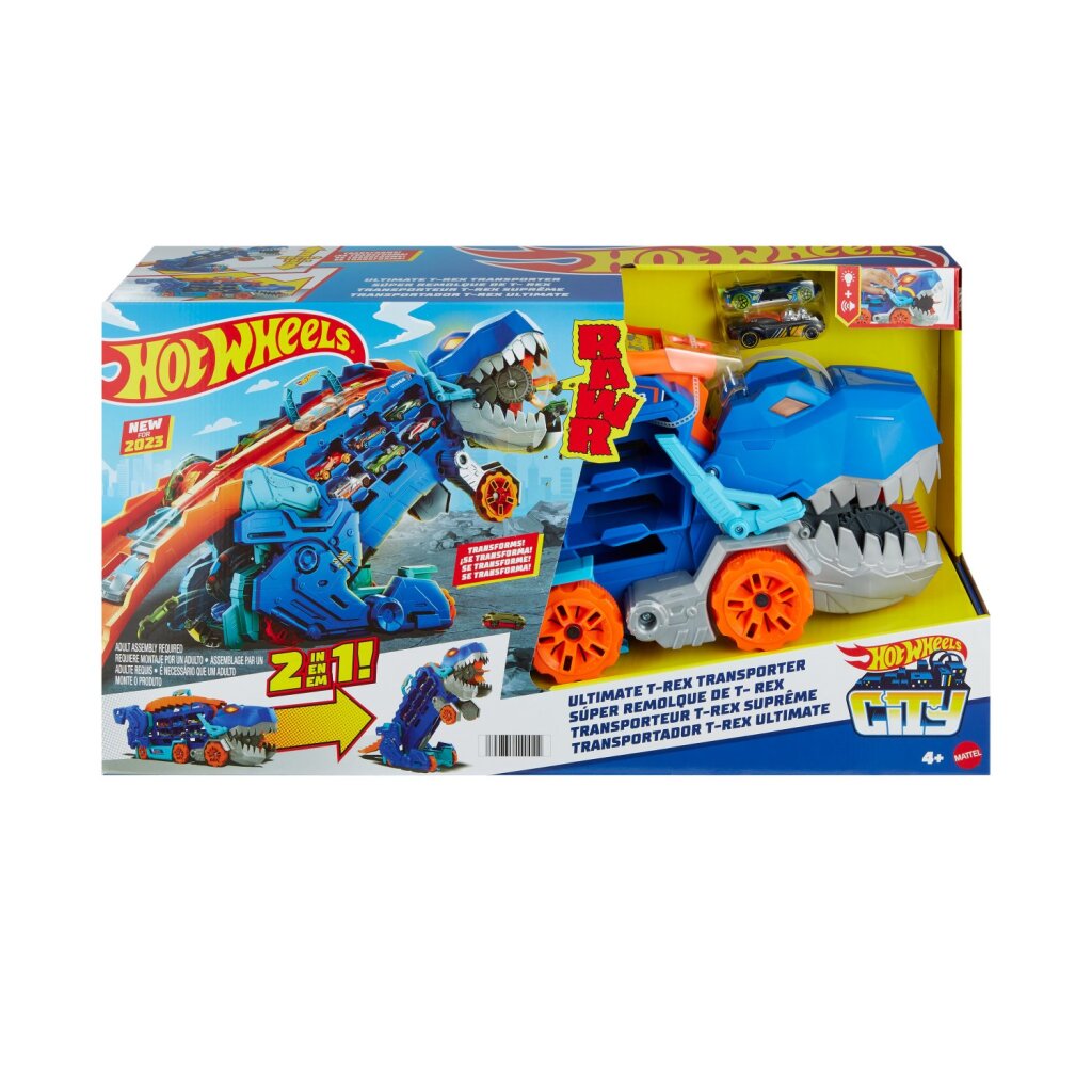 Mattel Hot Wheels City Ultieme Vrachtwagen + Licht En Geluid