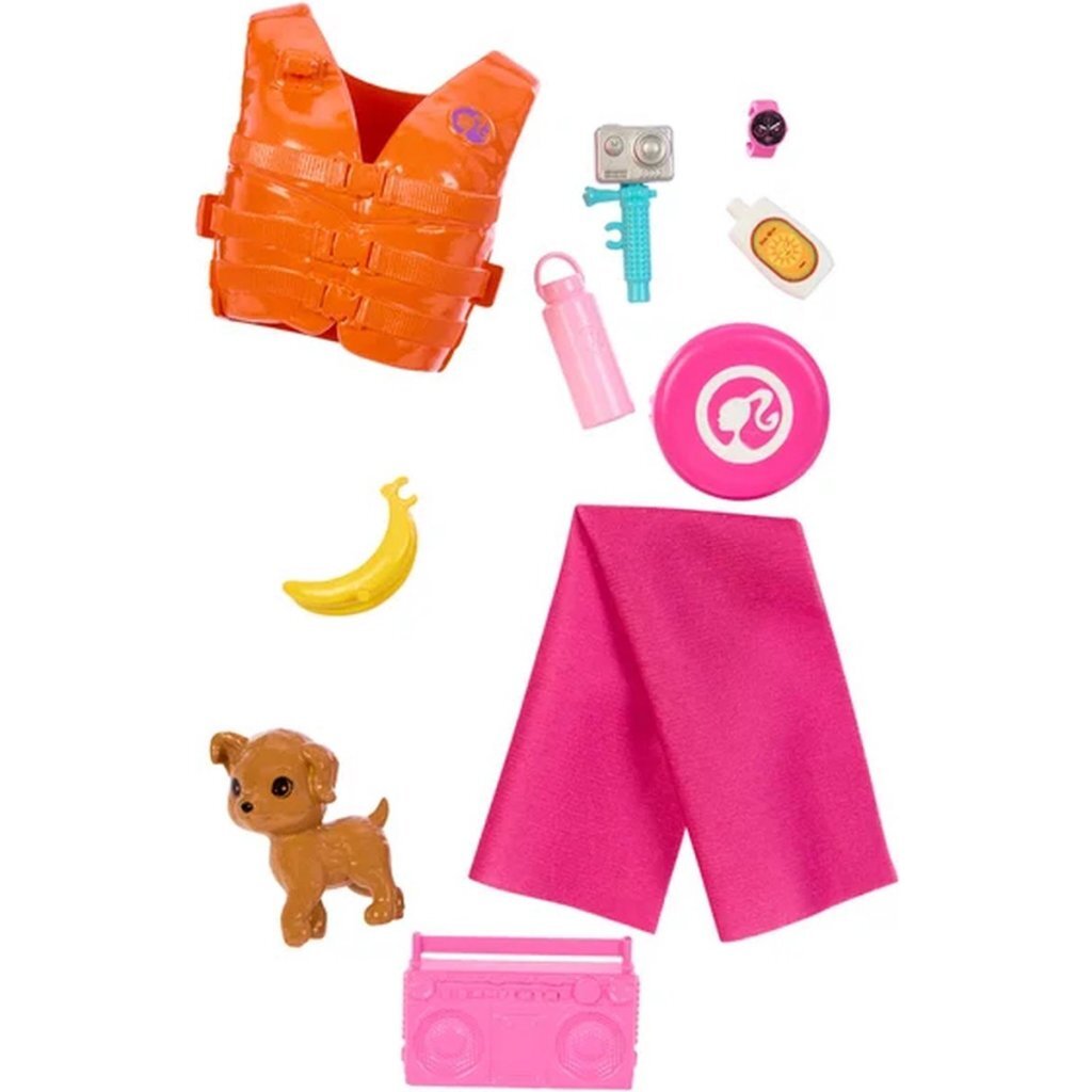 Barbie Beach Pop Met Surfplank