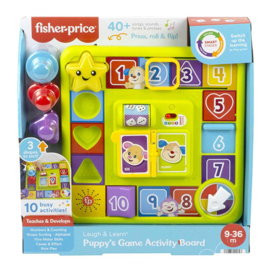 Fisher Price Lach En Leer Fantasie Speelbord + Licht En Geluid