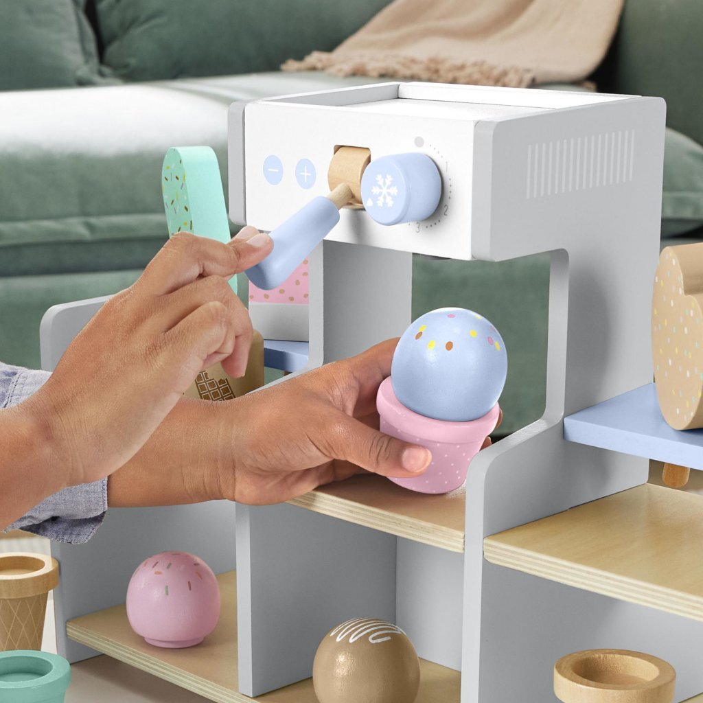 Fisher Price Houten Ijssalon Speelset 18-Delig