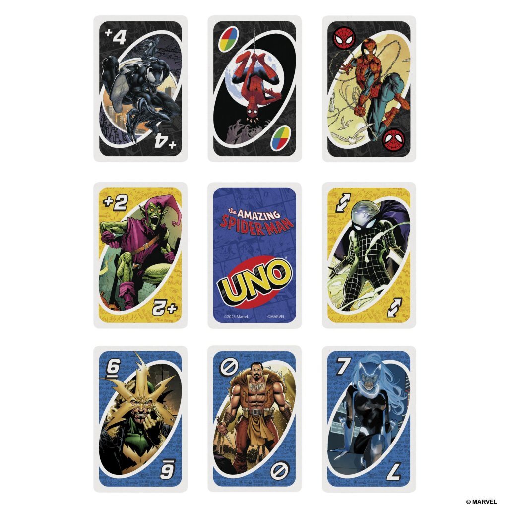Mattel Uno The Amazing Spiderman