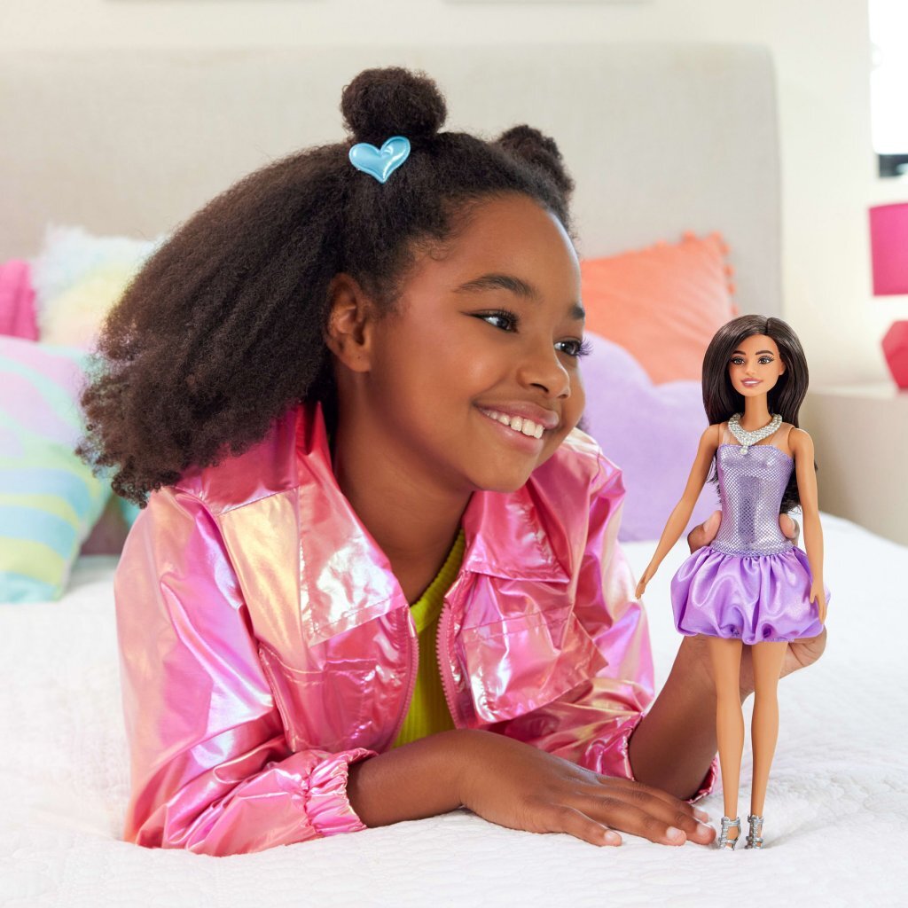 Barbie Fashionista Pop Violet Dress