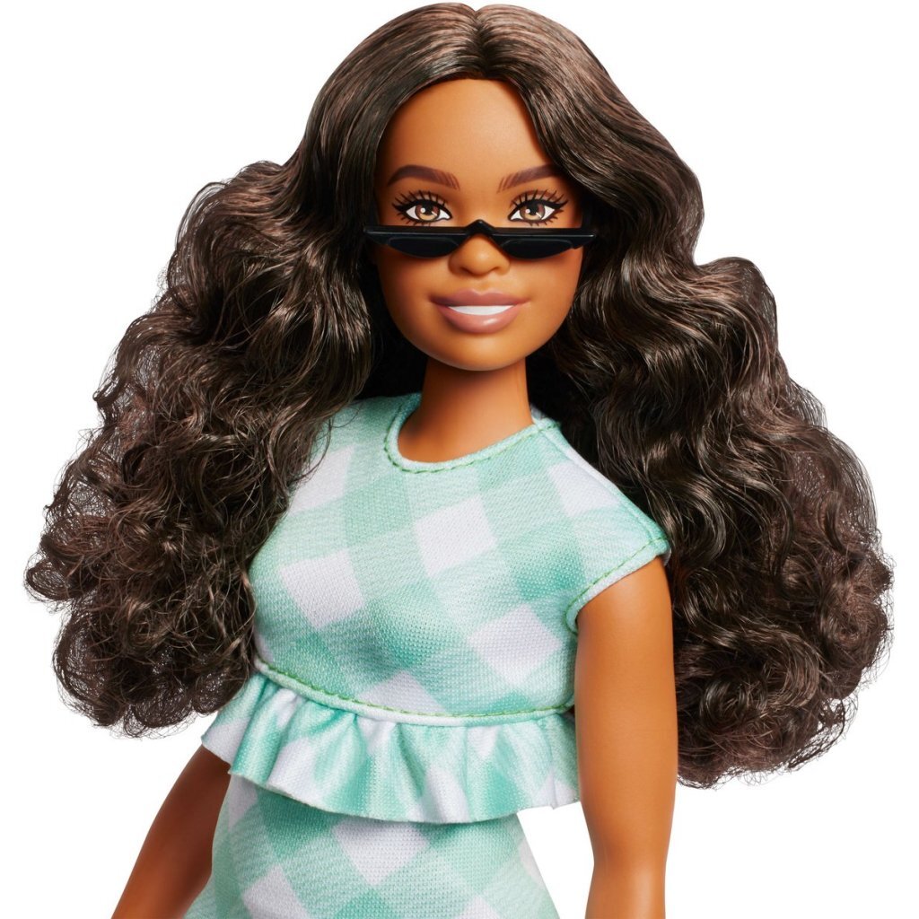 Barbie Fashionista Pop Green Gingham