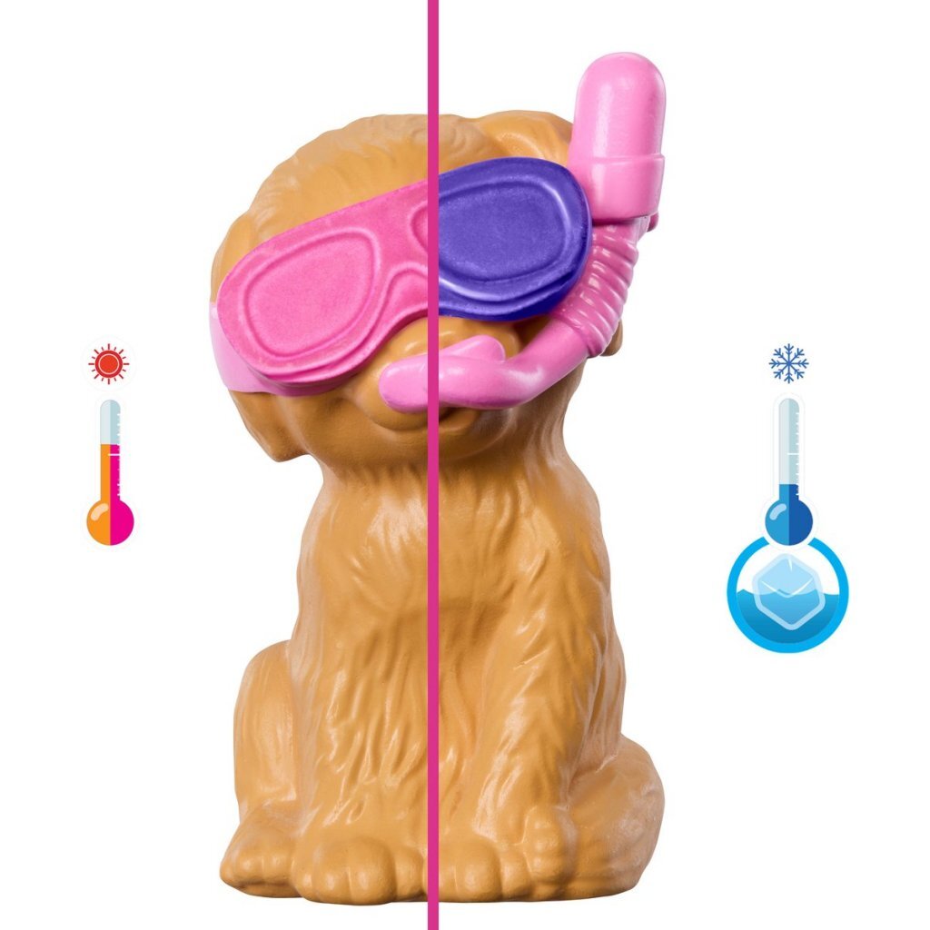Barbie Family Puppy Pool Party
