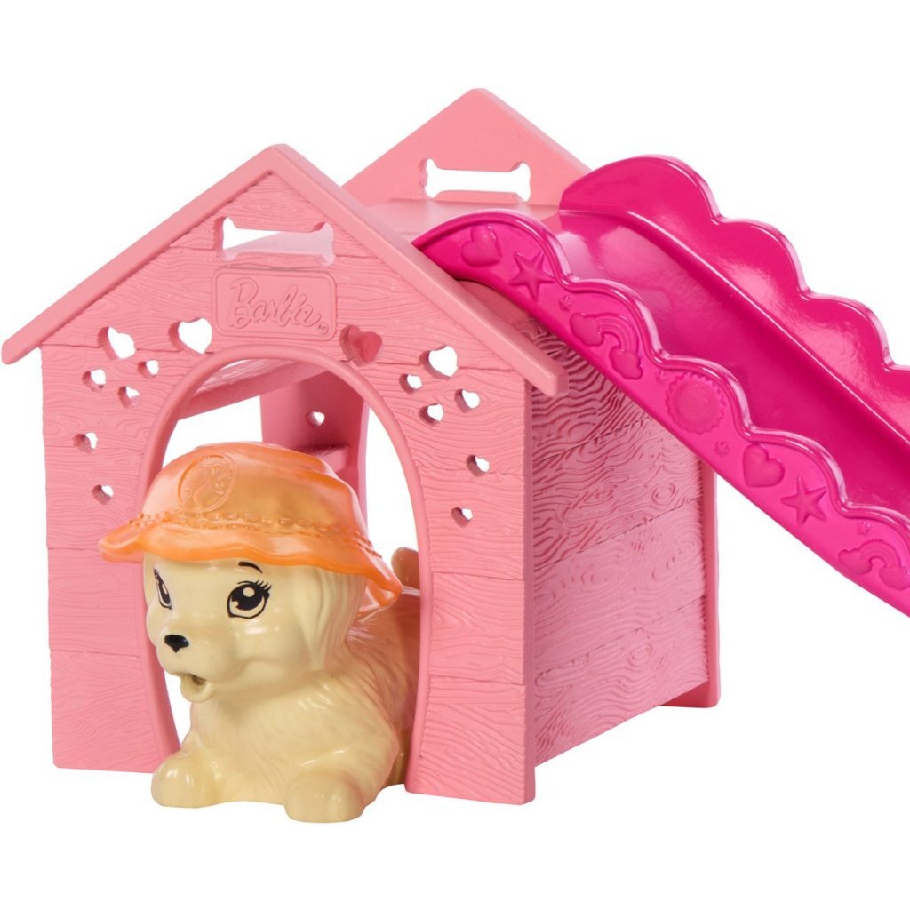 Barbie Family Puppy Pool Party