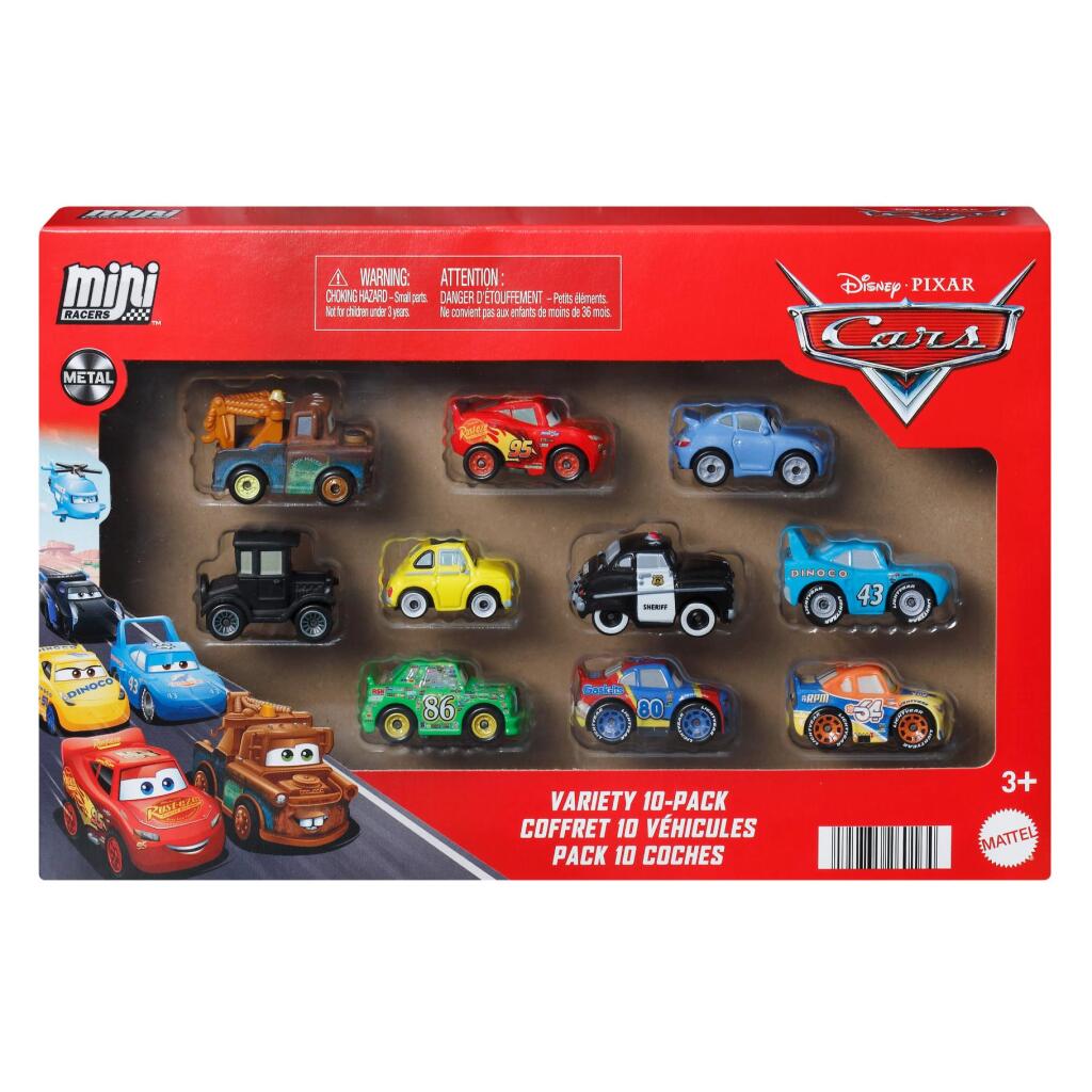 Disney Cars Mini'S 10-Pack