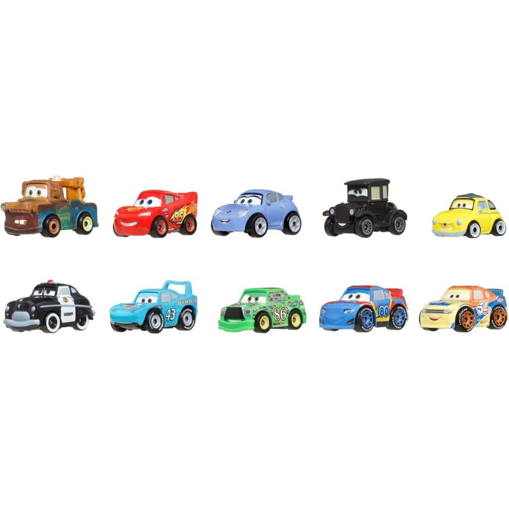 Disney Cars Mini'S 10-Pack