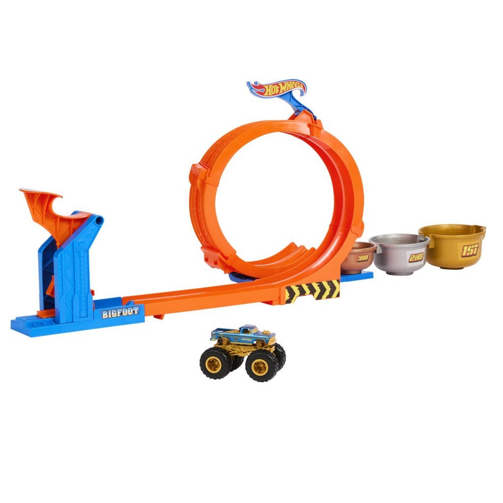 Mattel Hot Wheels Monstertrucks Loopingbaan