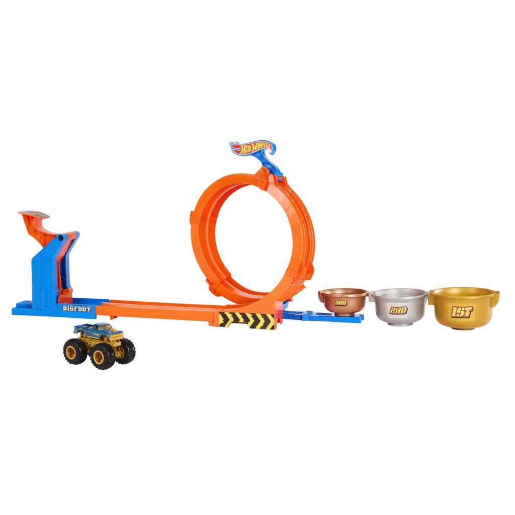 Mattel Hot Wheels Monstertrucks Loopingbaan