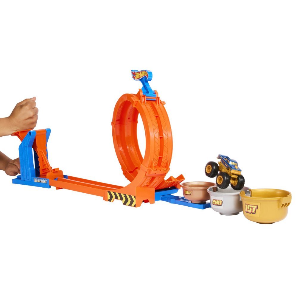 Mattel Hot Wheels Monstertrucks Loopingbaan