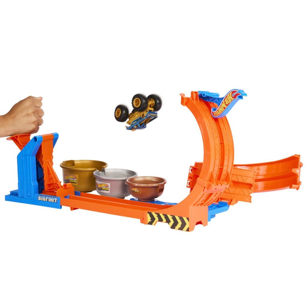 Mattel Hot Wheels Monstertrucks Loopingbaan