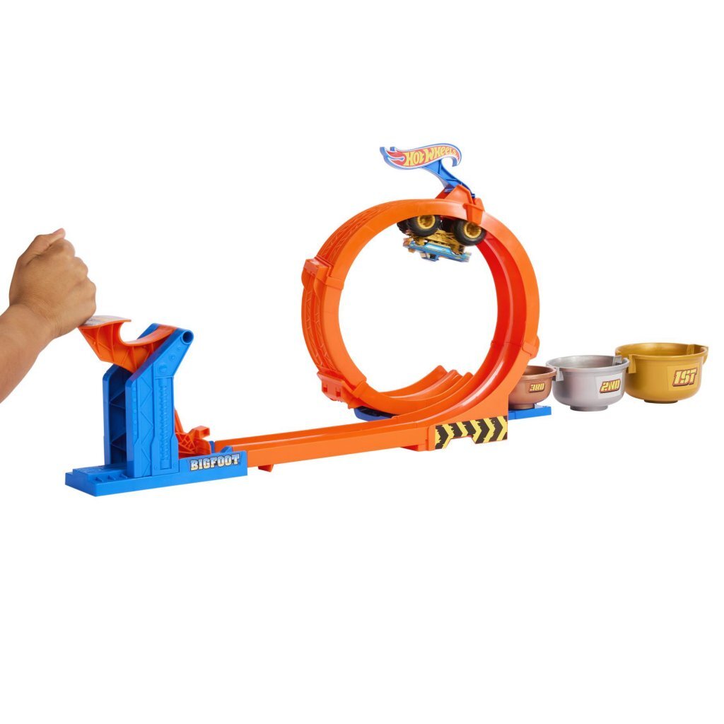 Mattel Hot Wheels Monstertrucks Loopingbaan