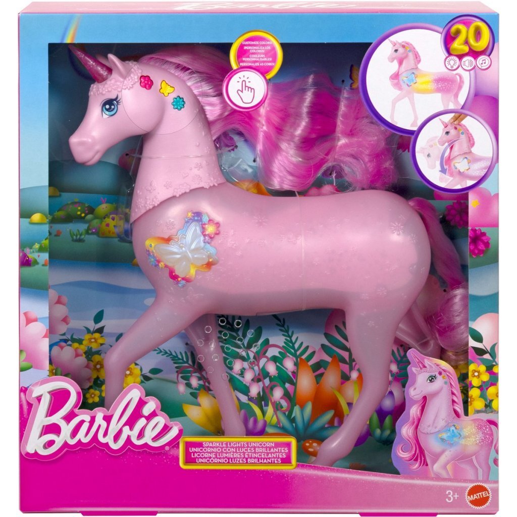 Barbie Fantasy Eenhoorn + Licht En Geluid