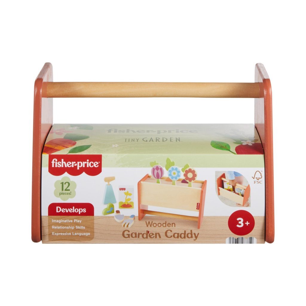 Fisher Price Houten Tuingereedschap 12-Delig